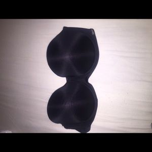 Calvin Klein black strapless bra