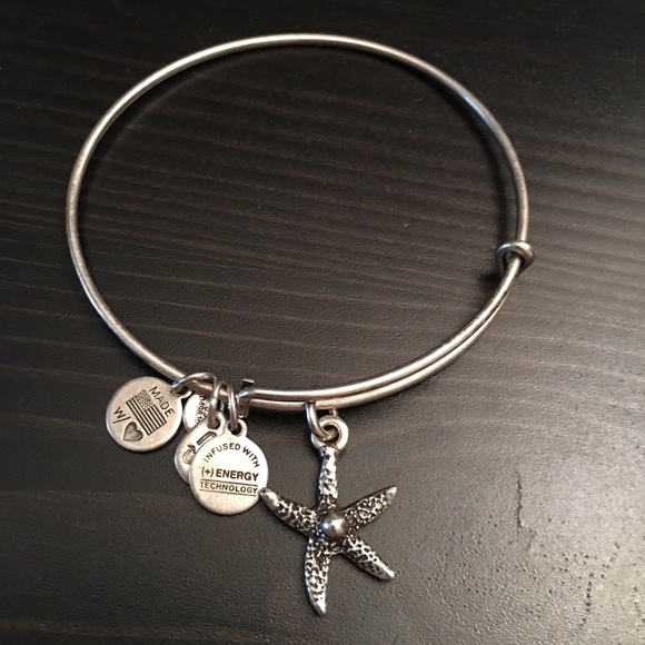 Alex & Ani silver starfish charm