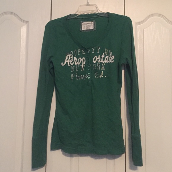 Tops - Green long sleeve