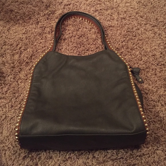 A large, Dark Grey Big Buddha bag, great detail!