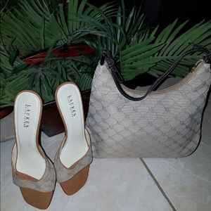 Ralph Lauren Hand Bag and Shoes