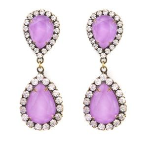 Loren Hope Abba Earrings in Lilac