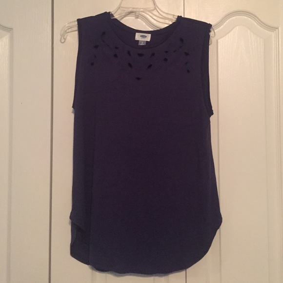 Tops - Blue tank top
