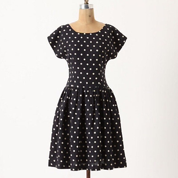 Adorable retro polka dot dress