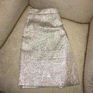 J Crew Brocade Skirt