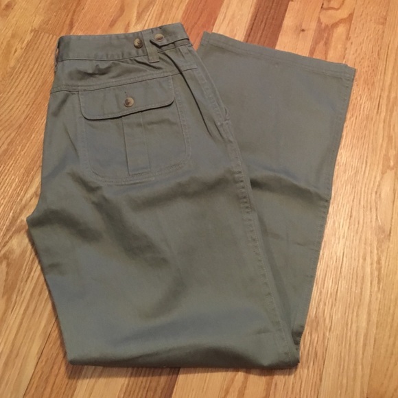 Filson Olive Green Pants, Size 8