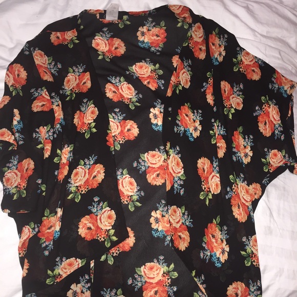 floral kimono