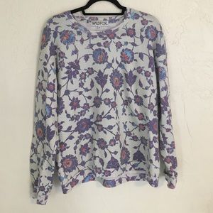 WILDFOX CAMPFIRE SWEATSHIRT - MOSQUE TILE