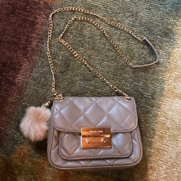 Michael Kors quilted Sloan shoulder/cross body