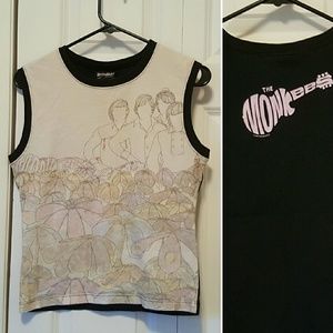 The Monkees muscle tee/tank top/sleeveless shirt L