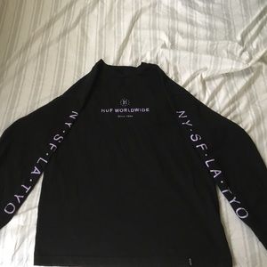 Huf Worldwide black long sleeve