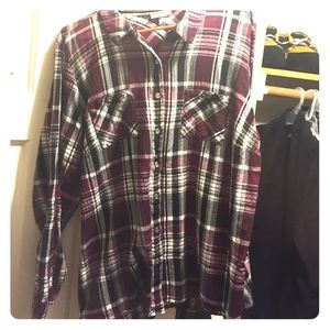 Dress Barn Flannel Pattern Shirt