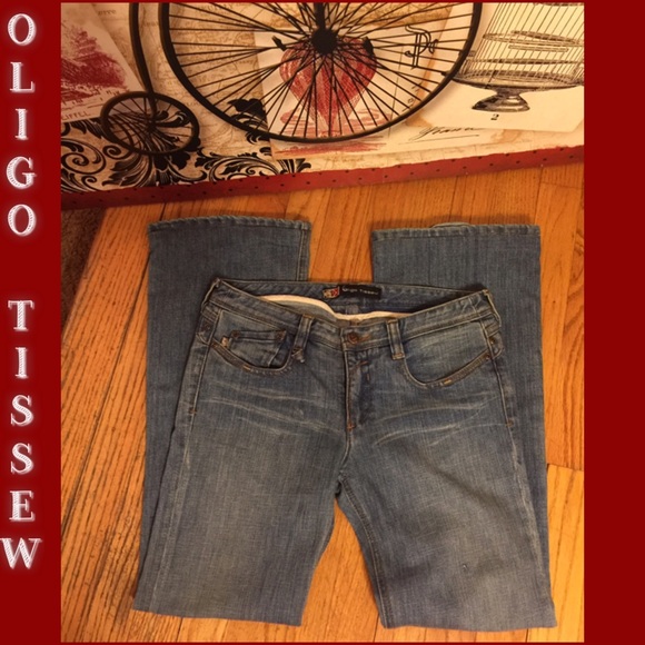 SZ 27-OLIGO TISSEW BOOTCUT JEANS-28" inseam