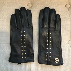 Michael Kors leather gloves