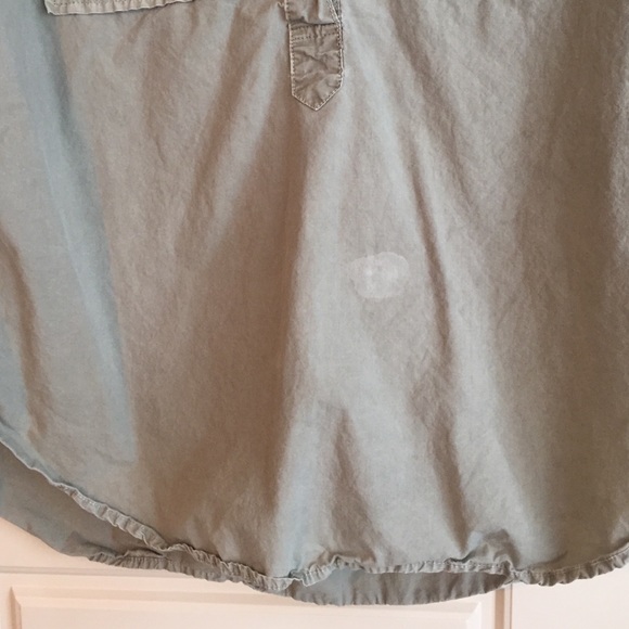 Military styled button down - Picture 2 of 4