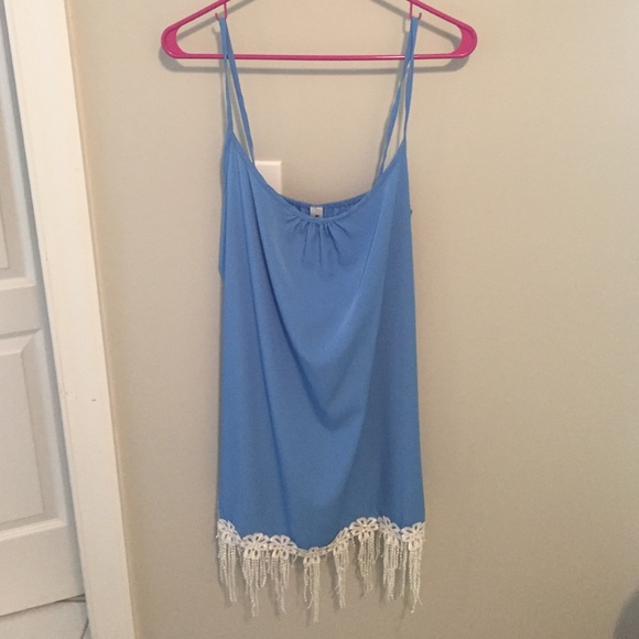 Size L NWT blue dress