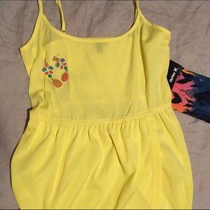 Hurley Lightweight Yellow Dress