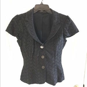 Express Design Studio bolero style button down