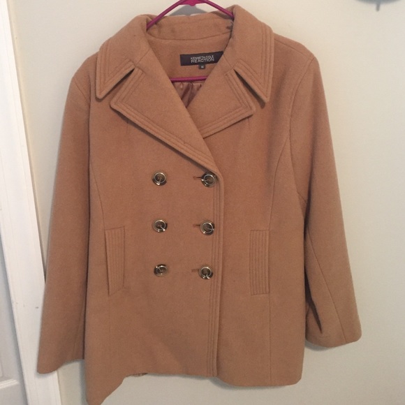 Kenneth Cole size 14 wool pea coat