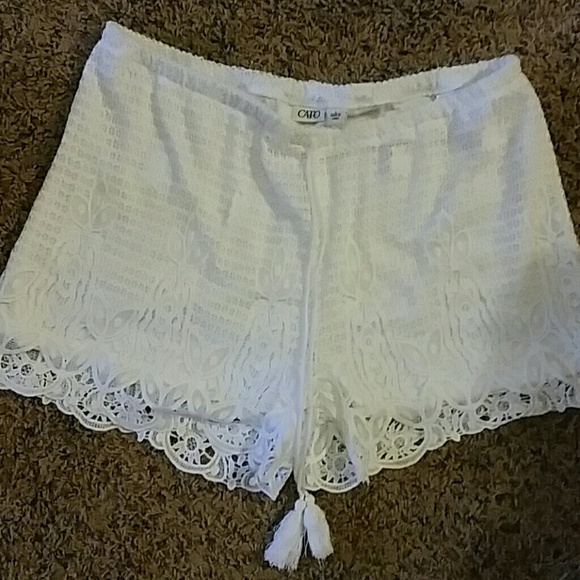Lace shorts