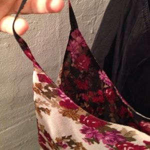 Spaghetti strap floral dress size Mediium new tags
