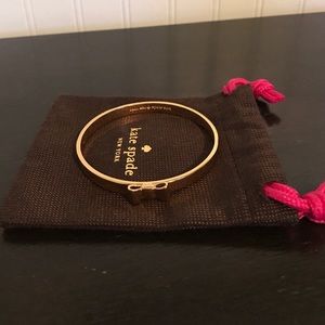 Kate Spade Gold Bow Bangle Bracelet