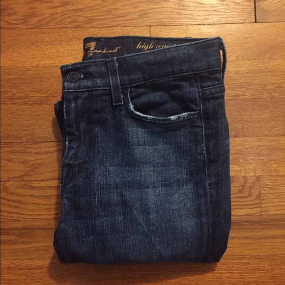 7 For All Mankind Denim - 7 for all Man Kind High Waist Bootcut Jeans