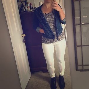 White Jegging Jeans