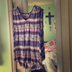 Design sleeveless blouse