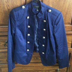 Forever 21 Navy military style jacket