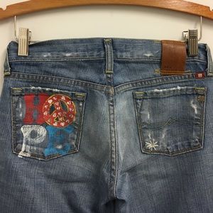 Americana Lucky Brand Flares