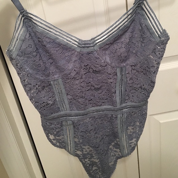 Lace Open Bustier Bodysuit