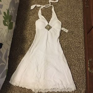 White summery dress