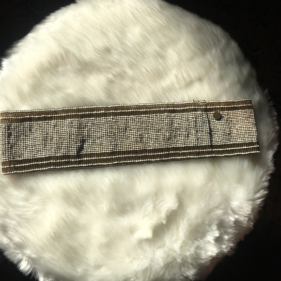 Anthropologie beaded belt