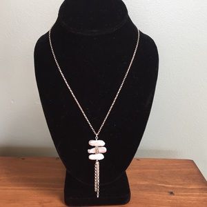 Organic trio necklace.