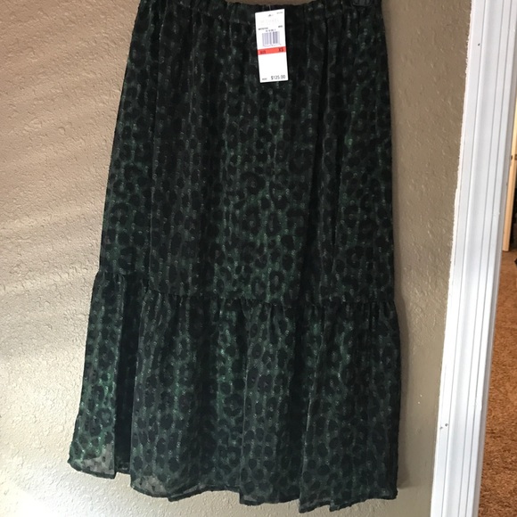 MICHAEL Michael Kors Spotted Cheetah Skirt