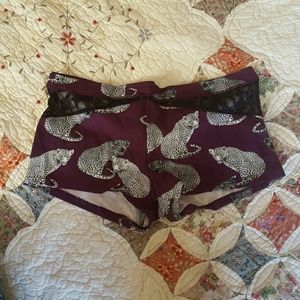 VS Leopard boy shorts (panties)