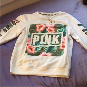 NWT PINK Victoria's Secret Crewneck