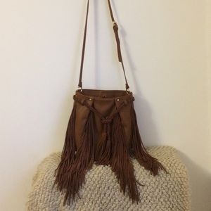 Steve Madden Fringe Cross-body purse