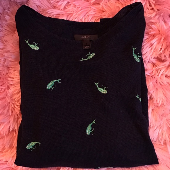 J. Crew Whale Sweater