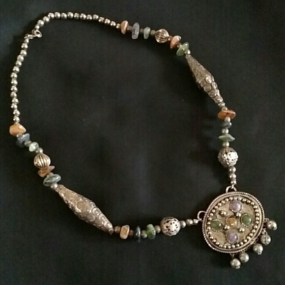 NWOT 925 Boho style necklace