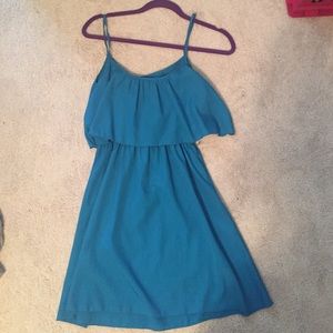 Blue sundress