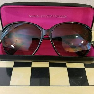 Diane von Furstenberg sunglasses