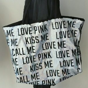 PINK BY VICTORIA SECRET LARGE TOTE BAG
