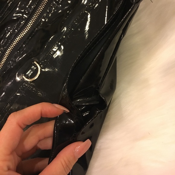 🏷Biker Black Mini Skirt - Picture 5 of 5