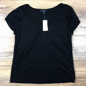 Banana Republic Petite Black Shirt NWT