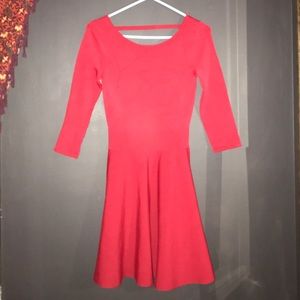 Red Guess dress