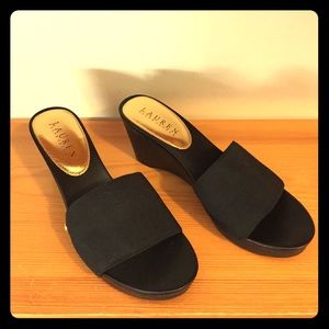 Rubina-SN-CWD Ralph Lauren Black Elastic sandals