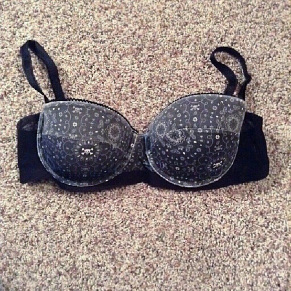 Skull Patter Bra