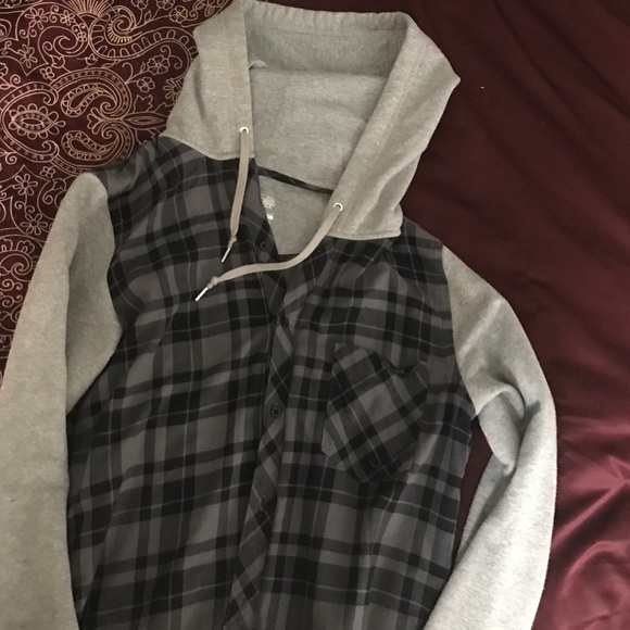 Nike Flannel Hoodie